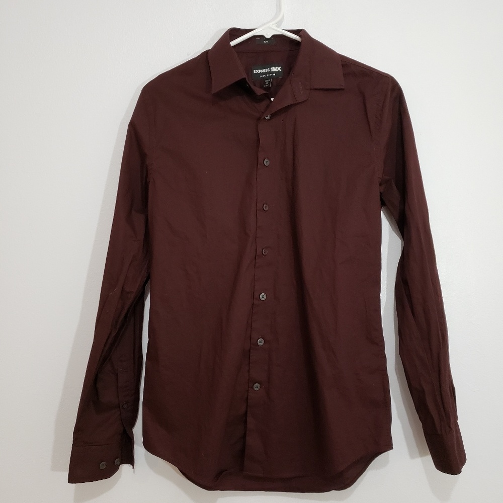 Express 1MX Dress Shirt